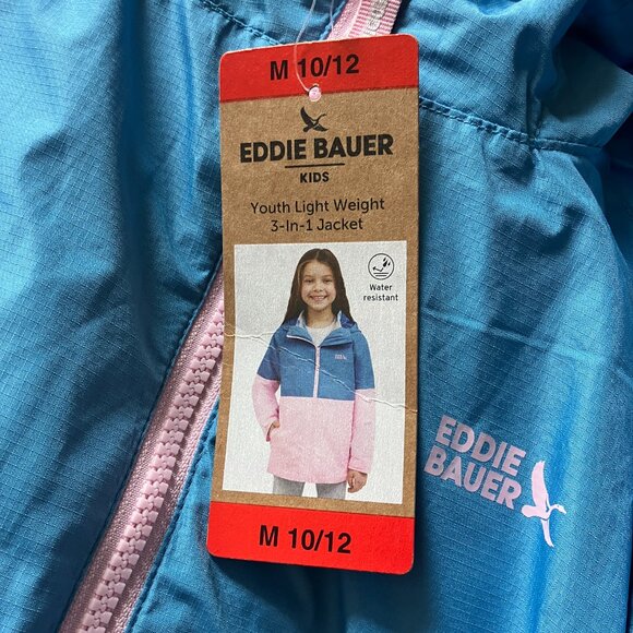 NWT Eddie Bauer Youth 3-in-1 Jacket - Picture 6 of 6